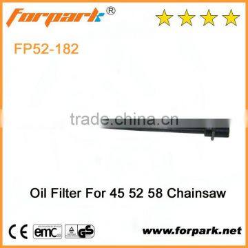 Forpark 4500 5200 5800 Chain saw Spare Parts Oil Filter with hose