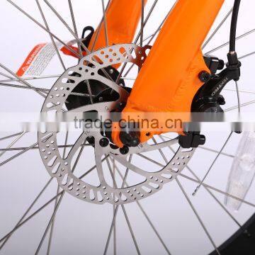 Hot Sell 26inch Aluminum Alloy Frame Electric Bike no Foldable Electric Fat Tire Bike 48V 350W photo-4