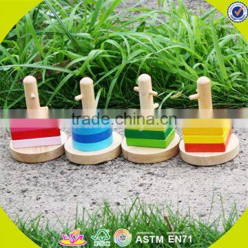 Wholesale Colorful Wooden Sort and Stack Toy Intelligence Wooden Sort and Stack Toy W11C001 photo-5