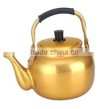 cheaper yellow aluminum Tea kettle