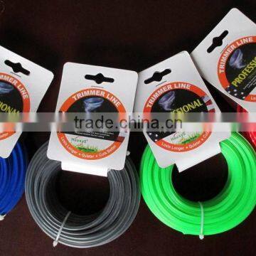 15m Head Card Packing Grass Trimmer Line Brush Cutter Nylon Line