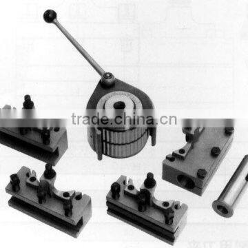 QUICK CHANGE TOOL AND TOO HOLDERS