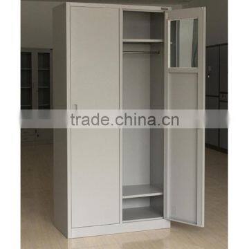 High Quality Cold Rolled Steel Two-door Locker/closet/ Wardrobe for Storgae photo-3