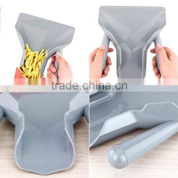 Plastic Chips Scoop Food French Fries Bagger Handle Fry Scoop photo-3