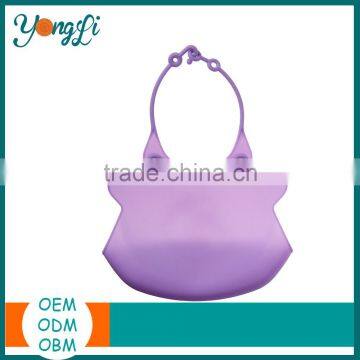 BPA Free Soft Waterproof & Bacteria Resistant Animal Shape Silicone Baby Bibs photo-2