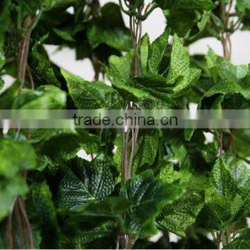 Artificial Grape Leaves Vine for Decoration Use