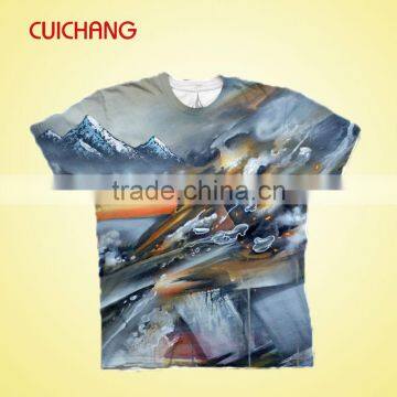 fashion sublimation t shirt