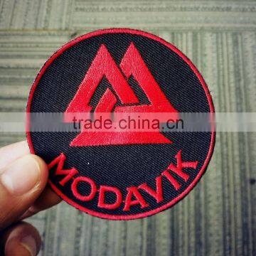 2016 new custom high quality embroidery patch for hats