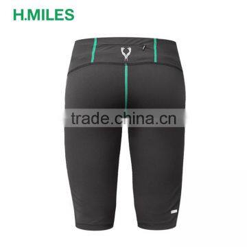 Seamless Running Capri Quickdry Sublimation Print Ladies Compression Short Pants photo-2