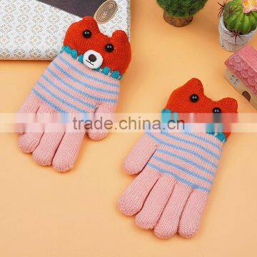 TC13009 2016 New Arrival Children Winter Gloves With Fingers Wholesale Winter Warm Kids Gloves photo-3