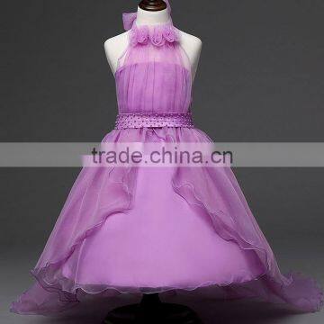 C128#2017 Baby Girls Party Dress Unique Baby Girl Names Images Baby Girl Wedding Dress photo-5