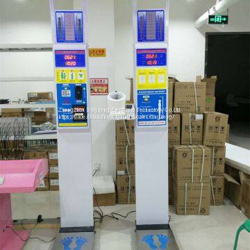 DHM-600B Medical and Personal Weighing Scale With Height Measurement Blood Pressure Machine and Printing photo-4