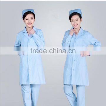 China Manufacture Hospital Uniforms Fashionable Nurse Uniform Designs photo-4