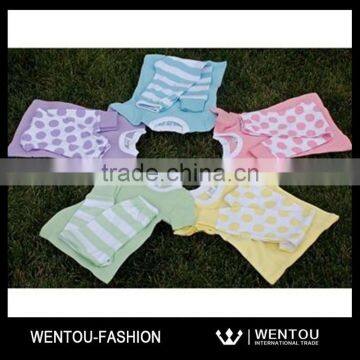 Personalized Striped Children Spring Easter Pajamas photo-4