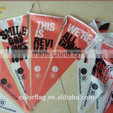 promotional polyester string flag