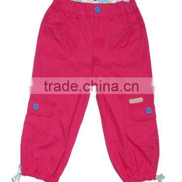 Kids Clothing, Woven Kids Short Pants ,Kids Summer Pants