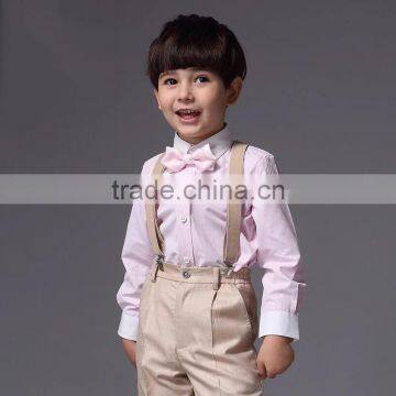 Stylish Boys Overrall Set 2Pcs Ring Bearer Clothes Set For Wedding Boys Formal Suit B-NB-CS905-22 photo-4