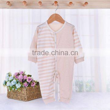 Organic Cotton Baby Rompers Long Sleeve Baby Sleepwear