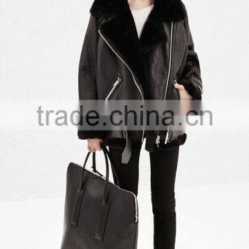 2017 Latest Design MOTORCYCLE LEATHER JACKET photo-4