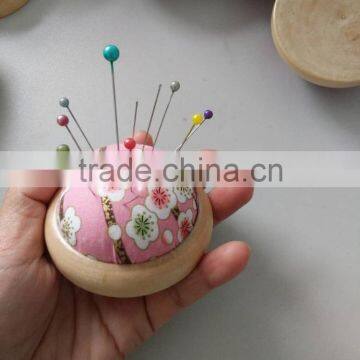 Pin Cushion With Wooden Base OEM Service photo-2