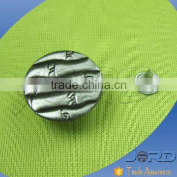 round square rusty trousers screw back buttons with Low MOQ