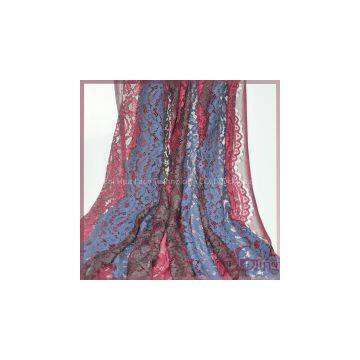 3 Colors Tricot Lace Fabric, French Lace Fabric for Dress