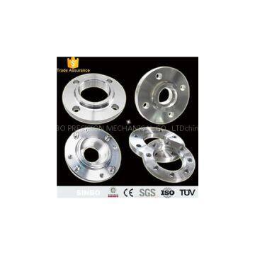 Custom 5 Axis CNC Turning Stainless Steel Flange Parts