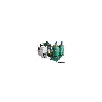 Low-pressure reaction injection machine of large flow-rate