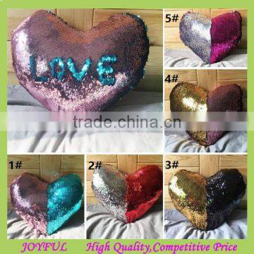 New Arrival Mermaid Reversible Sequin Fabric Color Changing Pillow Covers