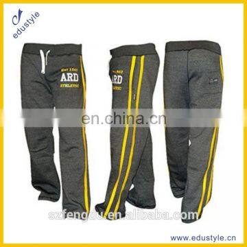Fleece Joggers Track Suit Bottom Jogging Trousers Exercise Fitness Boxing MMA Gym Sweat Fleece Trousers Cotton Fleece BLUE-DARK photo-2