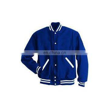 2015High Quality Custom Made Varsity Jacket/letterman/ Microfiber Coach Jackets Wholesale