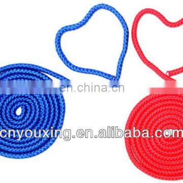 Rhythmic gymnastic colored rope