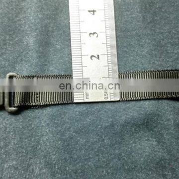 Black Metal Or Plastic Slider Bow Tie Straps Adjustable photo-4