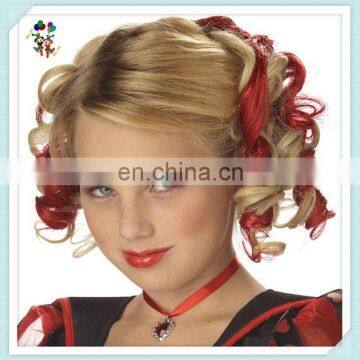 Children Kids Girls Curly Clips Synthetic Hair Pieces HPC-1400