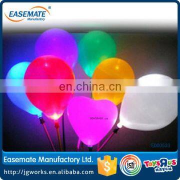 seven color Led Flash Air Hellium Baloon Christmas Birthday Wedding Decoration Light