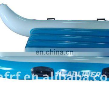 2013 hot sale inflatable blue snow sledge