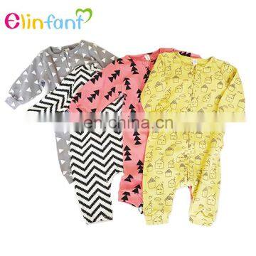 2017 manufacturer baby clothes Cotton baby clothes organic cotton baby romper