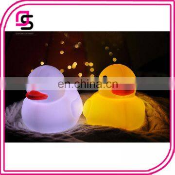 Cute fashion animal shape night lamp lovely duck night light