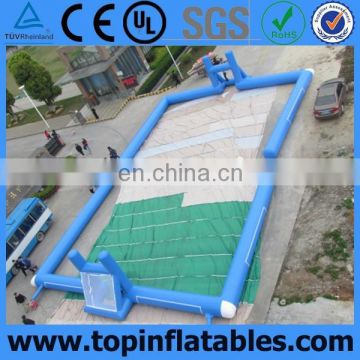 portable inflatable water soccer field