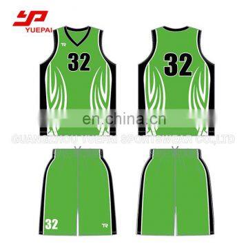 2017 new design european youth reversible sublimation cheap custom basketball uniform wholesale