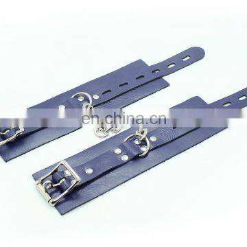 Sexy Bondage Leather Wrist & Ankle Restraints Adult Novelty Product Sex Toy