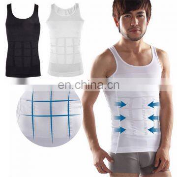 Walmart Men Slimming Vest Tummy Control Shirt Male Beer Belly Slim UnderShirt High Quality