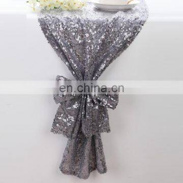 indian silver sequin fabric beautiful table runners