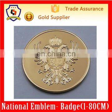 ancient Russia souvenir coins for sale, gold eagle challenge coin (HH-souvenir coin-0062)