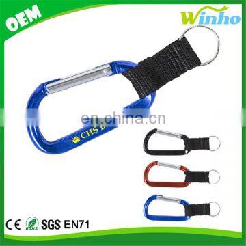 Winho Logobeener Carabiner Keychains with Strap