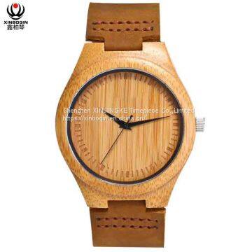 XINBOQIN Supplier OWN Brand Tide Fashion Man Style Luxury Quartz Wood Watch