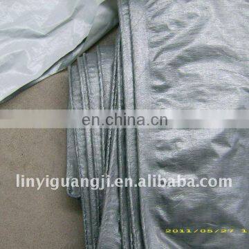 Silver-White PP/PE Tarpaulin