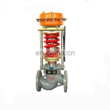 self-operated high pressure drop temperature control valve