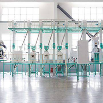 38ton/day rice mill machine production line