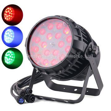 Outdoor Zoom 18PCS 10W RGBW 4in1 LED PAR Light Disco Lighting